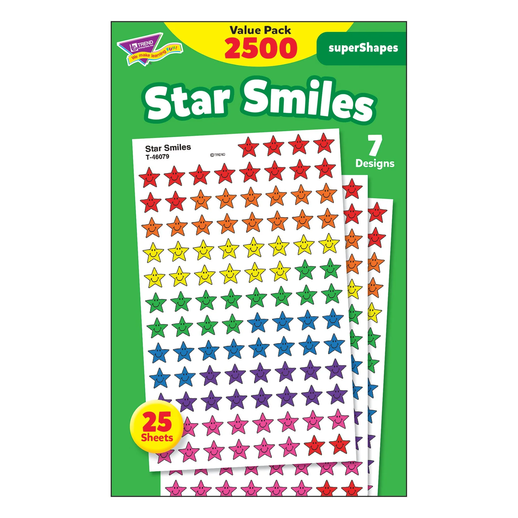 Star Smiles Stickers Value Pack