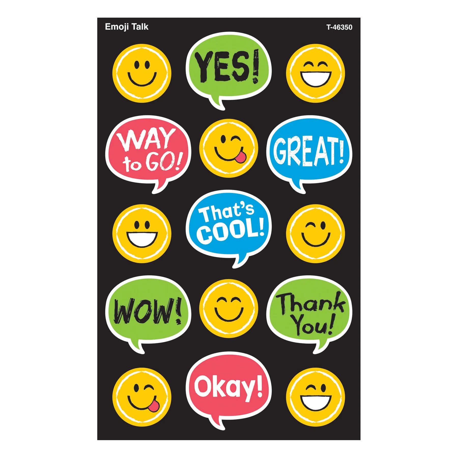 Emoji Talk super Shapes Stickers