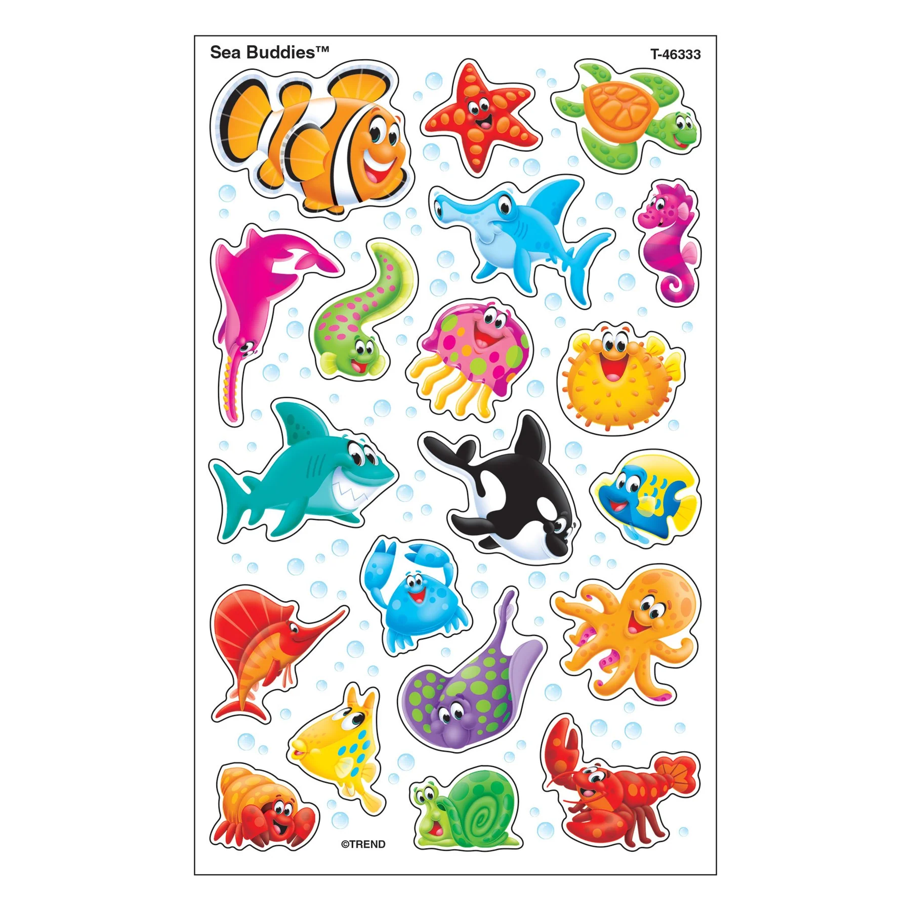 Sea Buddies superShapes Stickers