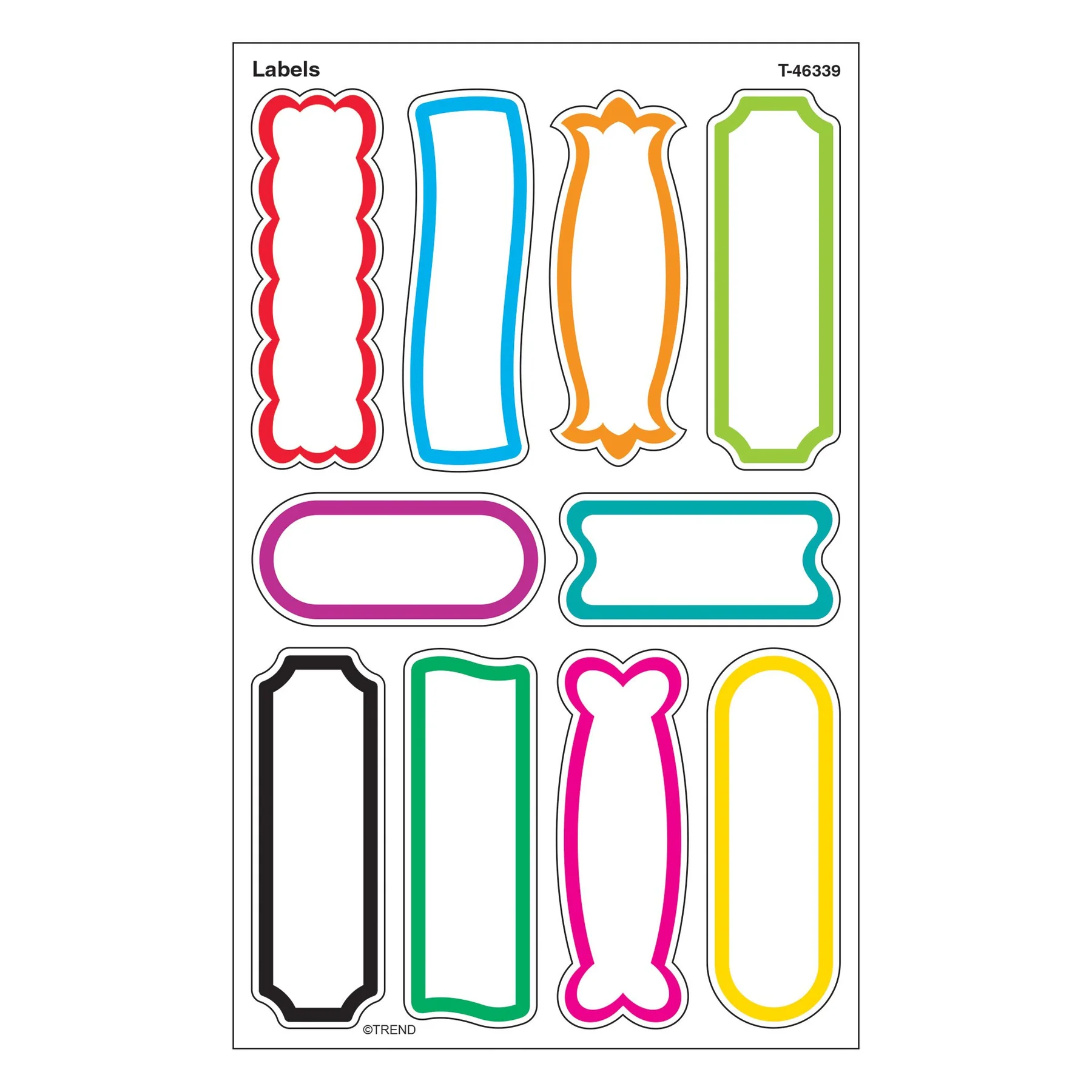 Labels superShapes Stickers