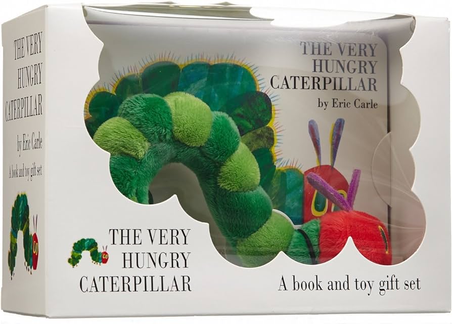 THE VERY HUNGLY CATERPILLAR BOOK AND PUSH SET