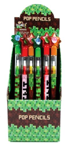 Pixel Miner Themed Multi Point Pencils