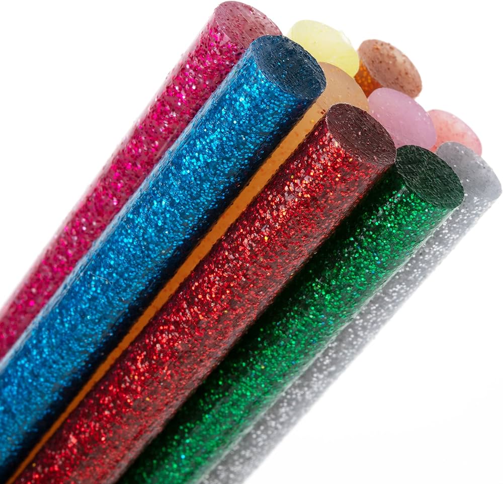 HOT GLUE STK GLITTER,41NX0.27IN