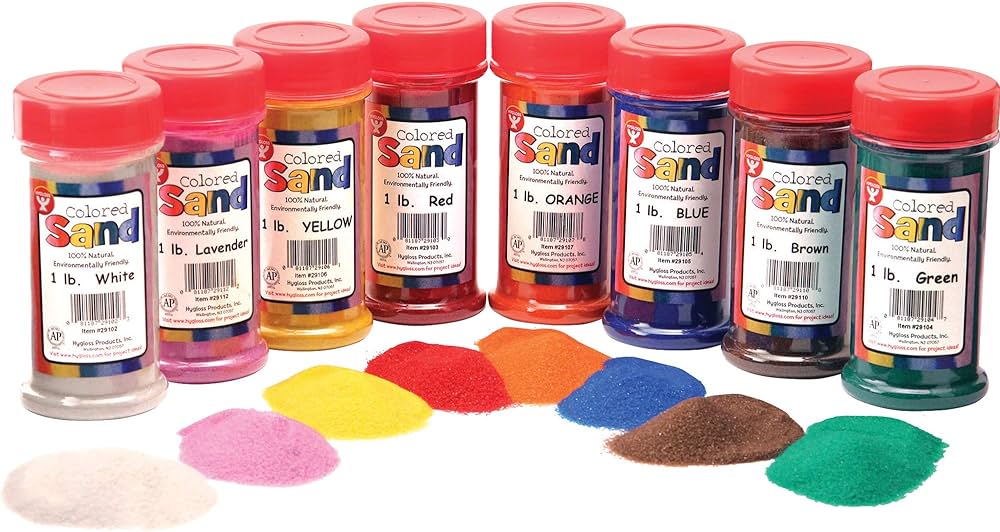 COLORED SAND 1LB