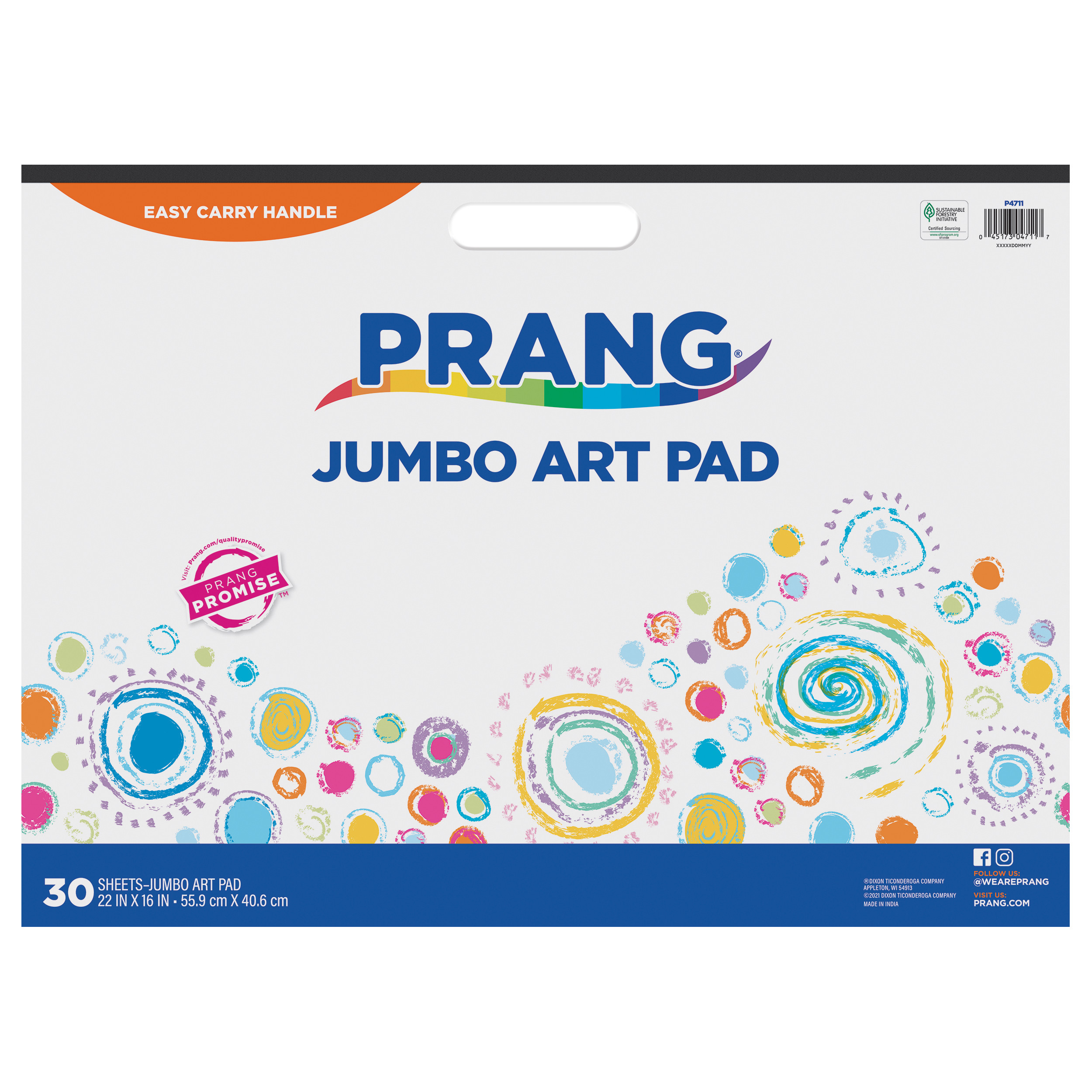 PRA JUMBO ART PAD 22X16