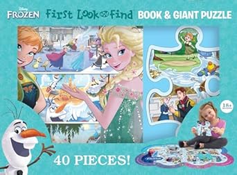 BOOK & PUZZLE FROZEN