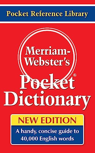 Merriam-Websters Pocket Dictionary