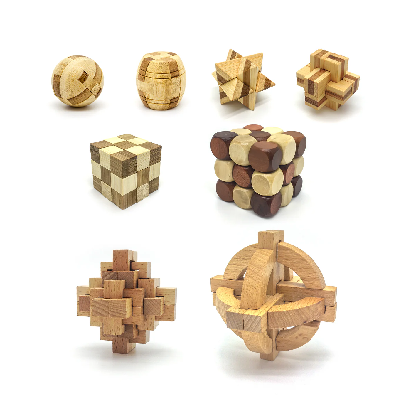 WOODEN PUZZLE 8 IN 1