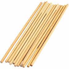 STEM BASICS 1/4IN WOOD DOWELS 12 CT