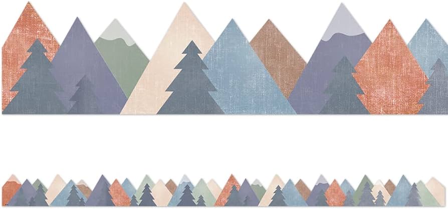 MOVING MOUNTAINS DIE-CUT BORDER