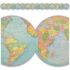 TRAVEL THE MAP GLOBES BORDERS