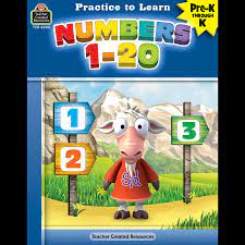 NUMBERS 1-20 WORKBOOKS