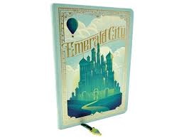 Emerald City Journal with Ribbon Charm