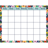 WILDFLOWERS CALENDAR CHART