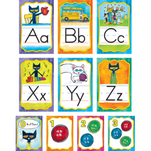 Pete the Cat Alphabet Bulletin Board