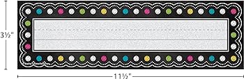 CHALKBOARD BRIGHTS NAME PLATES