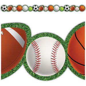 SPORTS DIE-CUT BORDERS