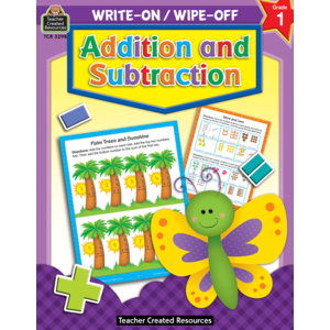 ADDITION AND SUBTRACTION WRITE-ON/WIPE-OFF
