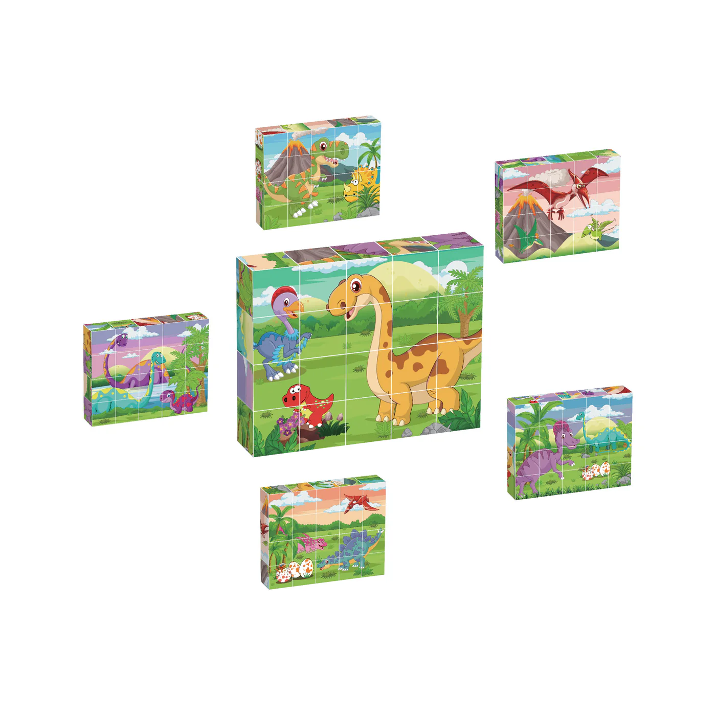 PICASSO TILES 20PC MAGNETIC CUBE