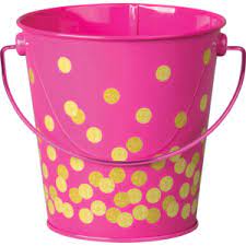PINK CONFETTI BUCKET