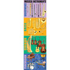 MUSSICAL INSTRUMENTS POSTER