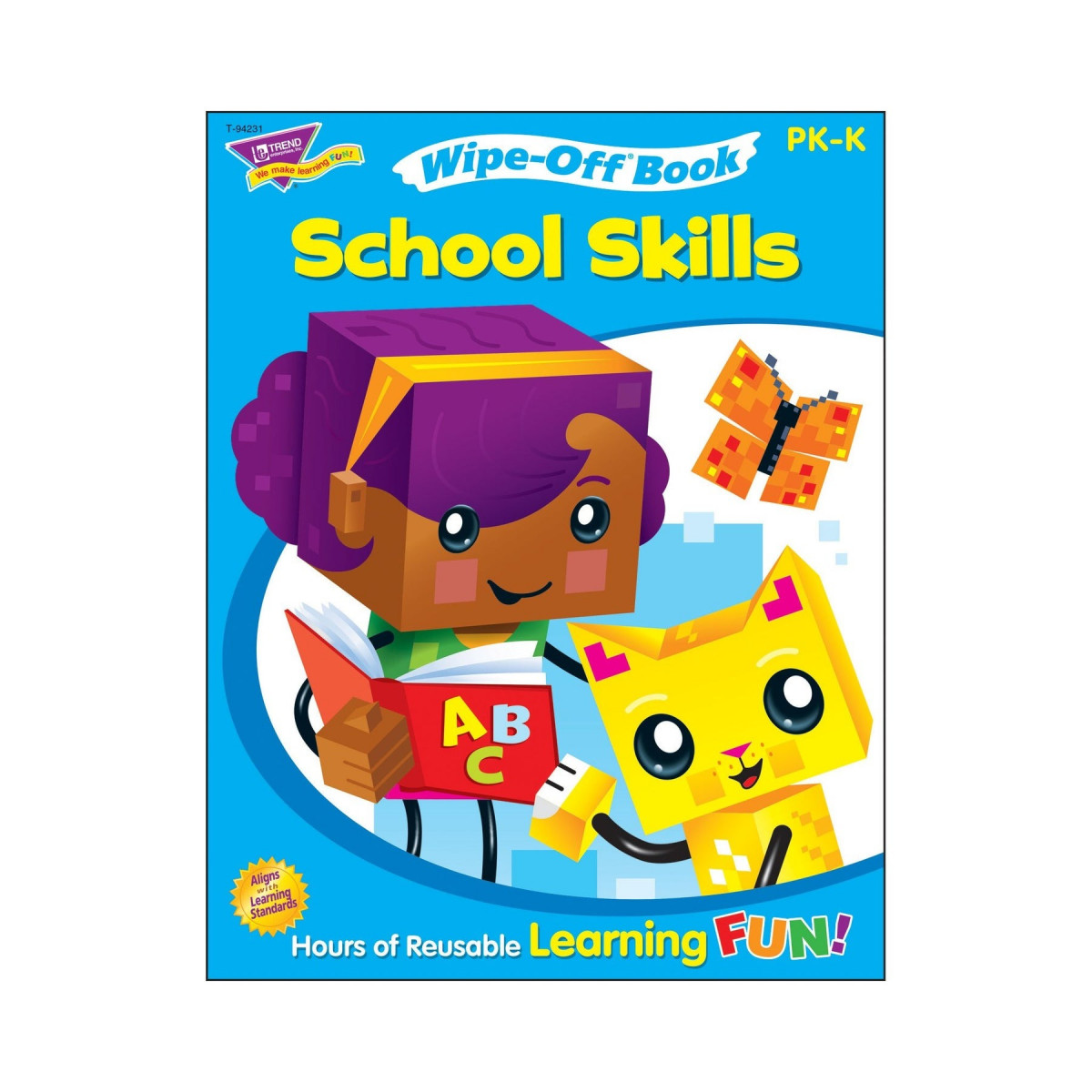 SCHOOL SKILLS WORKBOOK WIPE-OFF