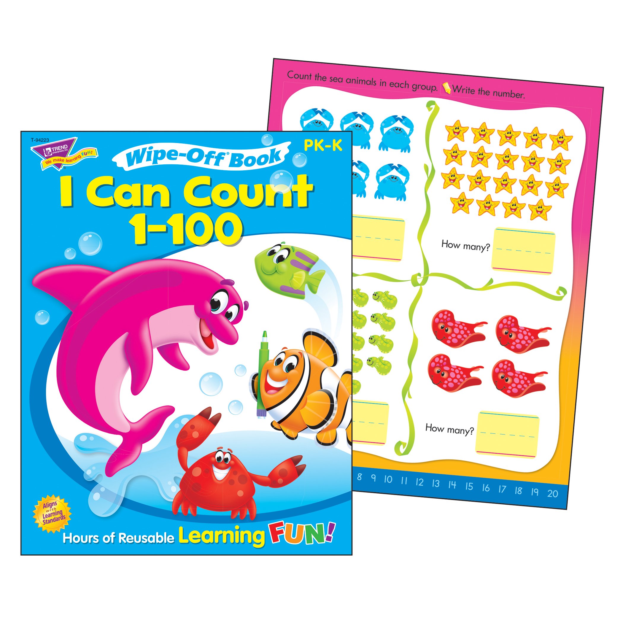 I CAN COUNT 1-100 WORKBOOK