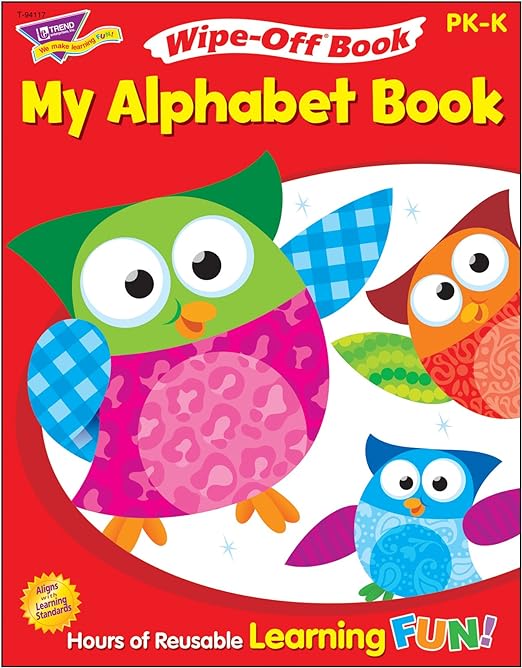 MY ALPHABET BOOK WORKBOOK WIPE-OFF