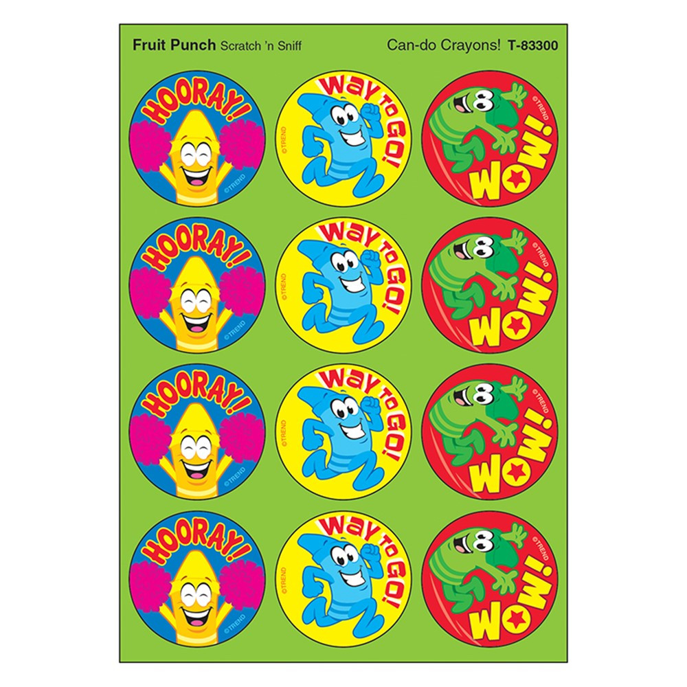 CAN DO CRAYONS! STICKERS