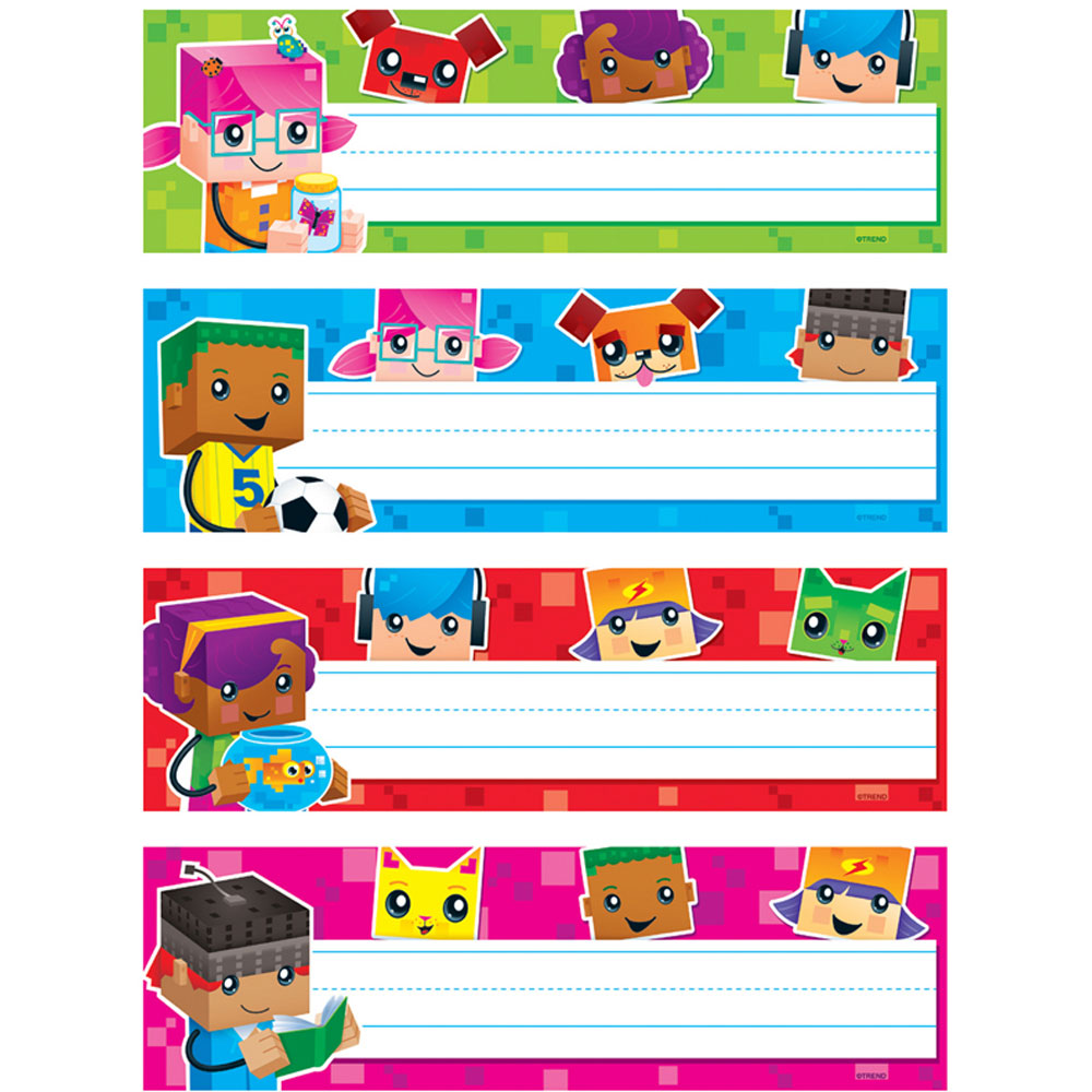 BLOCK STARS NAME PLATES