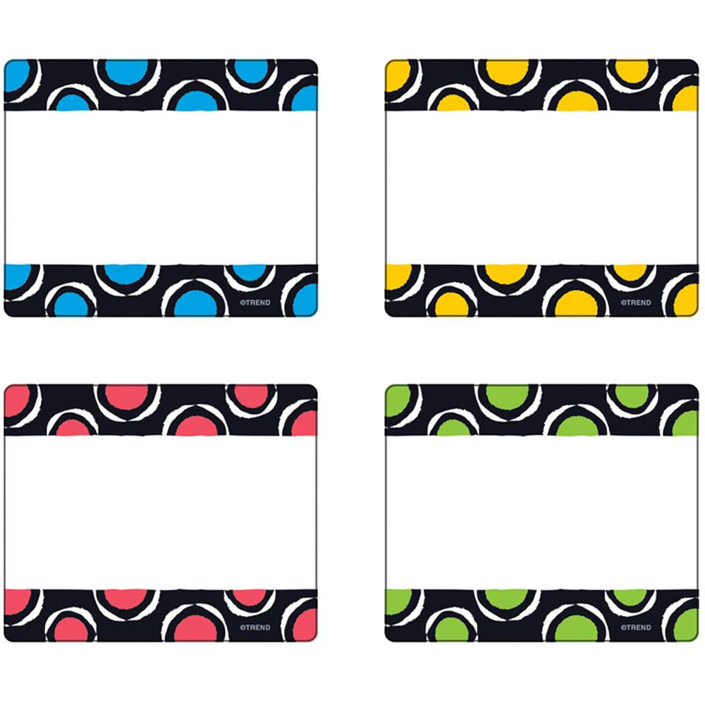 BOLD STROKES CIRCLES NAME TAGS