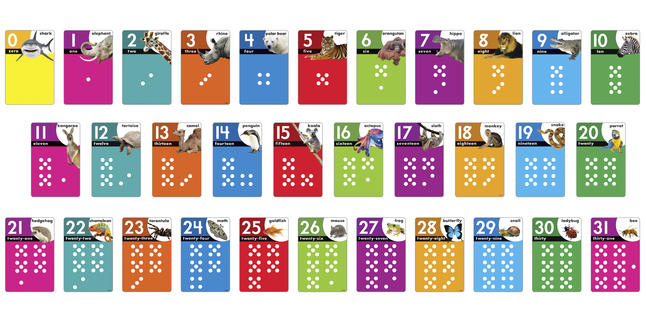 ANIMALS COUNT 0-31 LEARNING SET