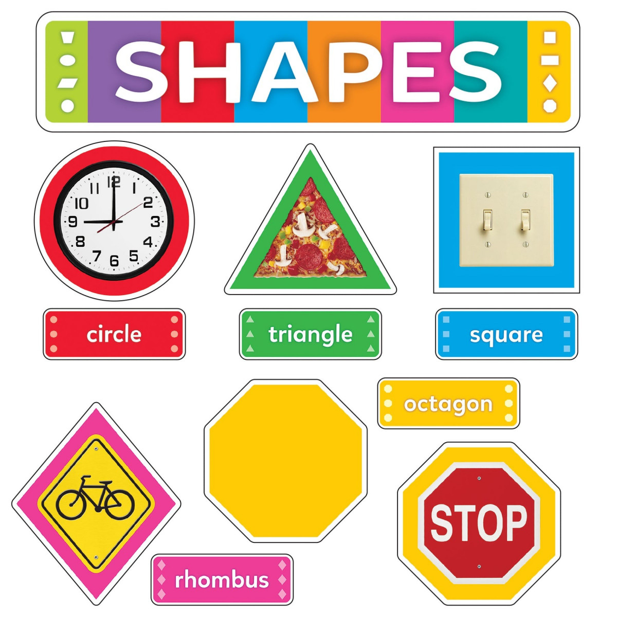 SHAPES ALL AROUND US LEARNING SET