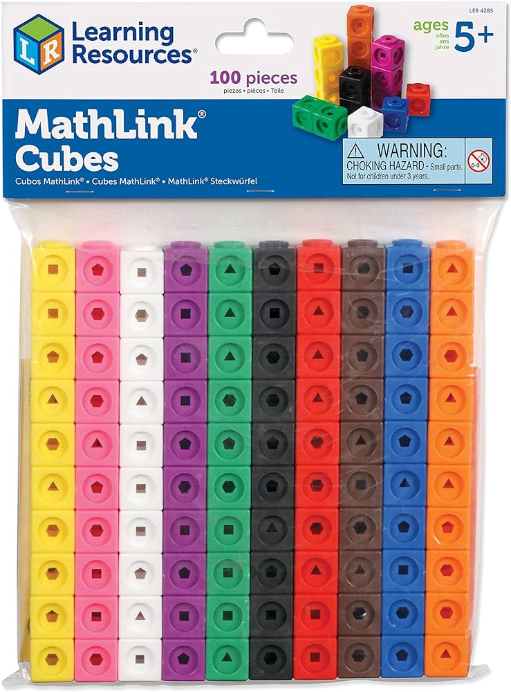 MATHLINK CUBES SET OF 100