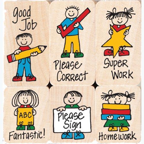 BIG N LITTLE HERO KIDS STAMP