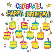 COLOR MY WORLD BIRTHDAY BULLETIN BOARD