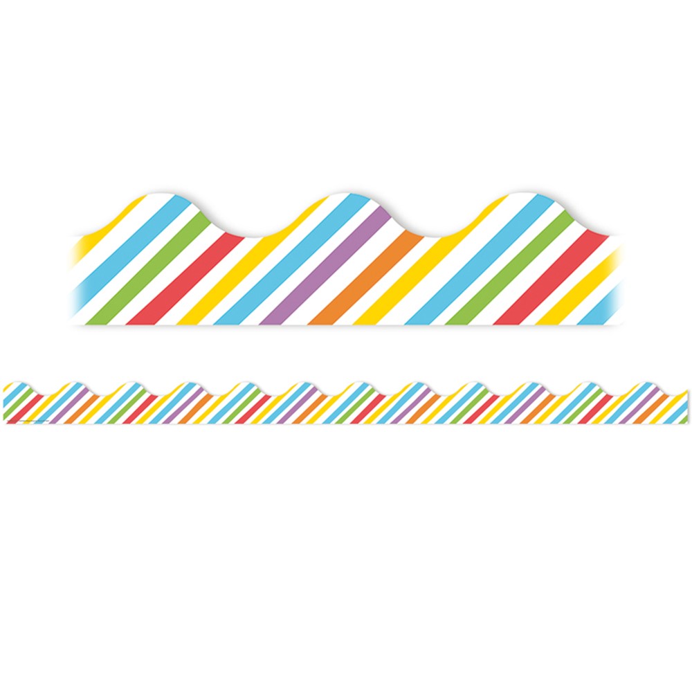 GROWTH MINDSET RAINBOW STRIPES BORDERS