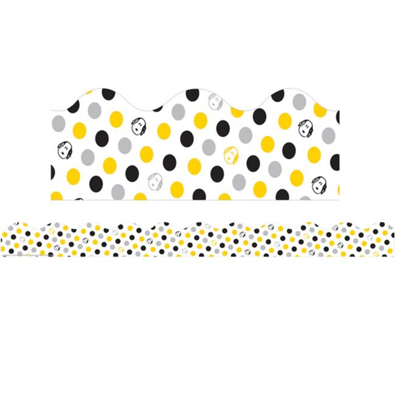 PEANUTS DOTS BORDERS