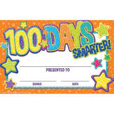 100 DAYS RECOGNITION AWARD