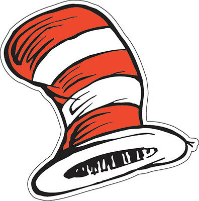 DR SEUSS THE CATS HAT CUT-OUTS