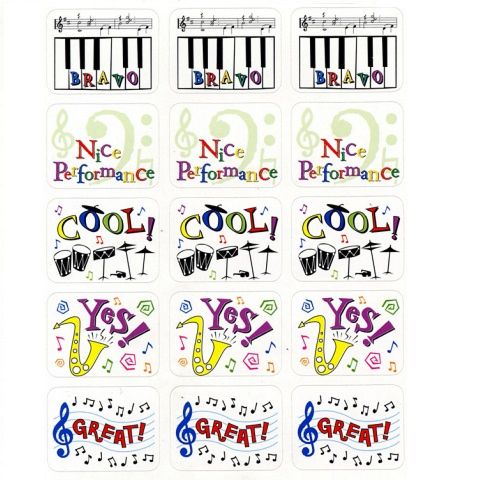 BRAVO! STICKERS