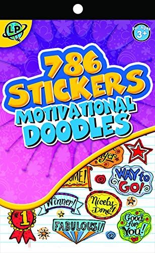 786 COUNT MOTIVATIONAL STICKERS BOOK
