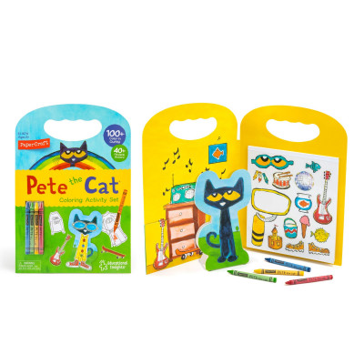 PETE THE CAT COLORING ACTIVITY SET