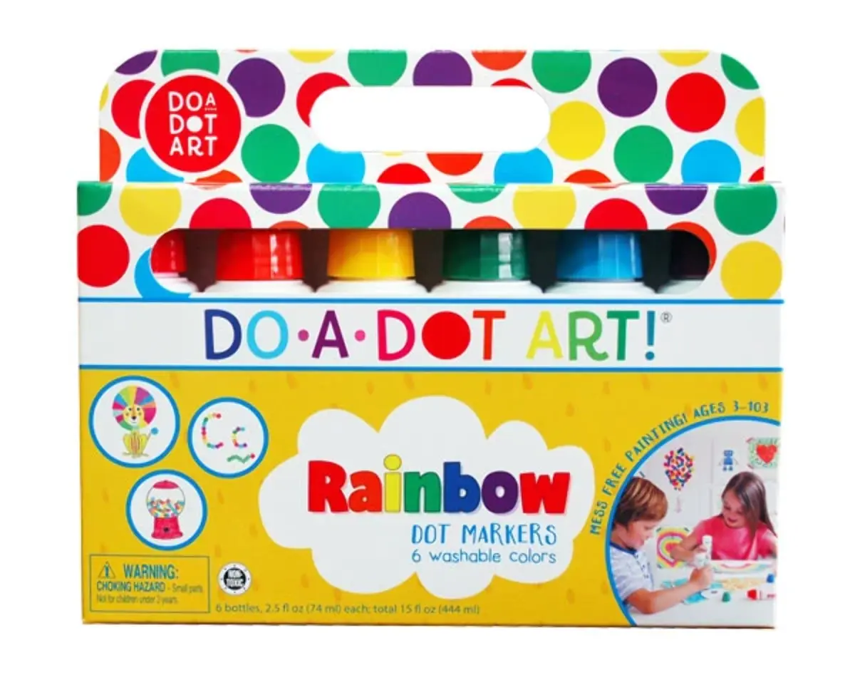 DOT A DOT MARKERS RAINBOW