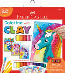 Do Art Coloring With Clay