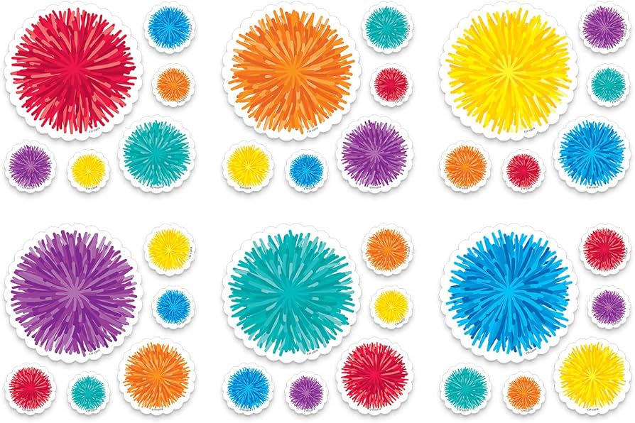 POM-POMS CUT OUTS
