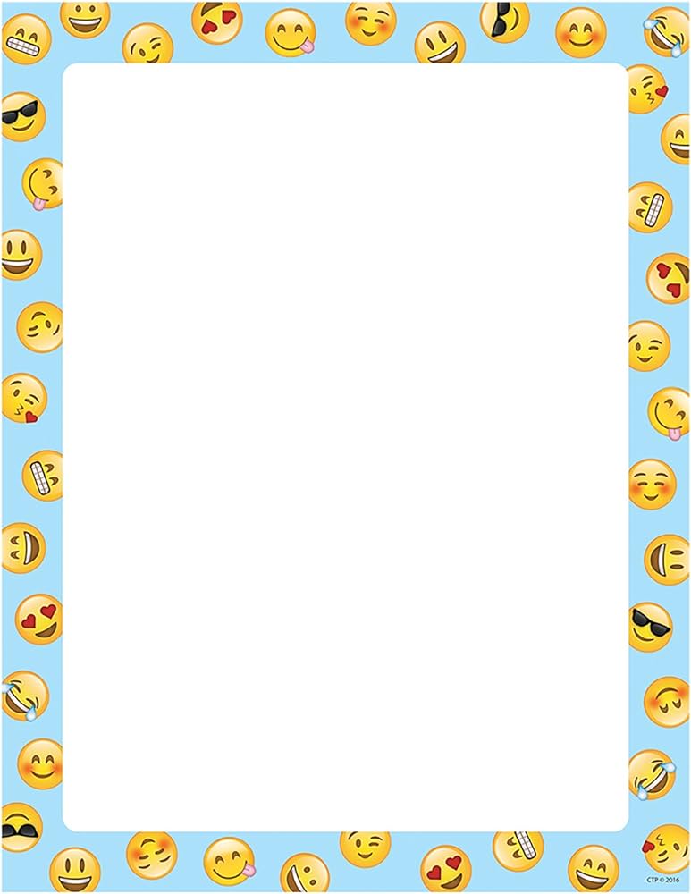 EMOJIS FUN COMPUTER PAPER