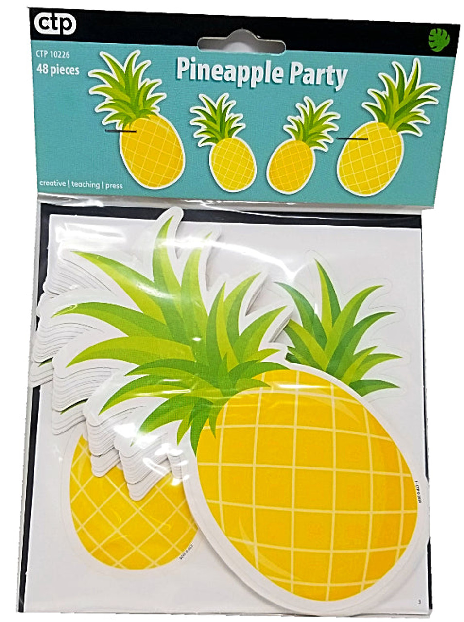 PALM PARADISE PINEAPPLE PARTY CUT OUT