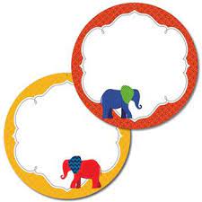 PARADE OF ELEPHANTS 2-SIDED DECORATION