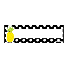 PINEAPPLE NAME PLATES